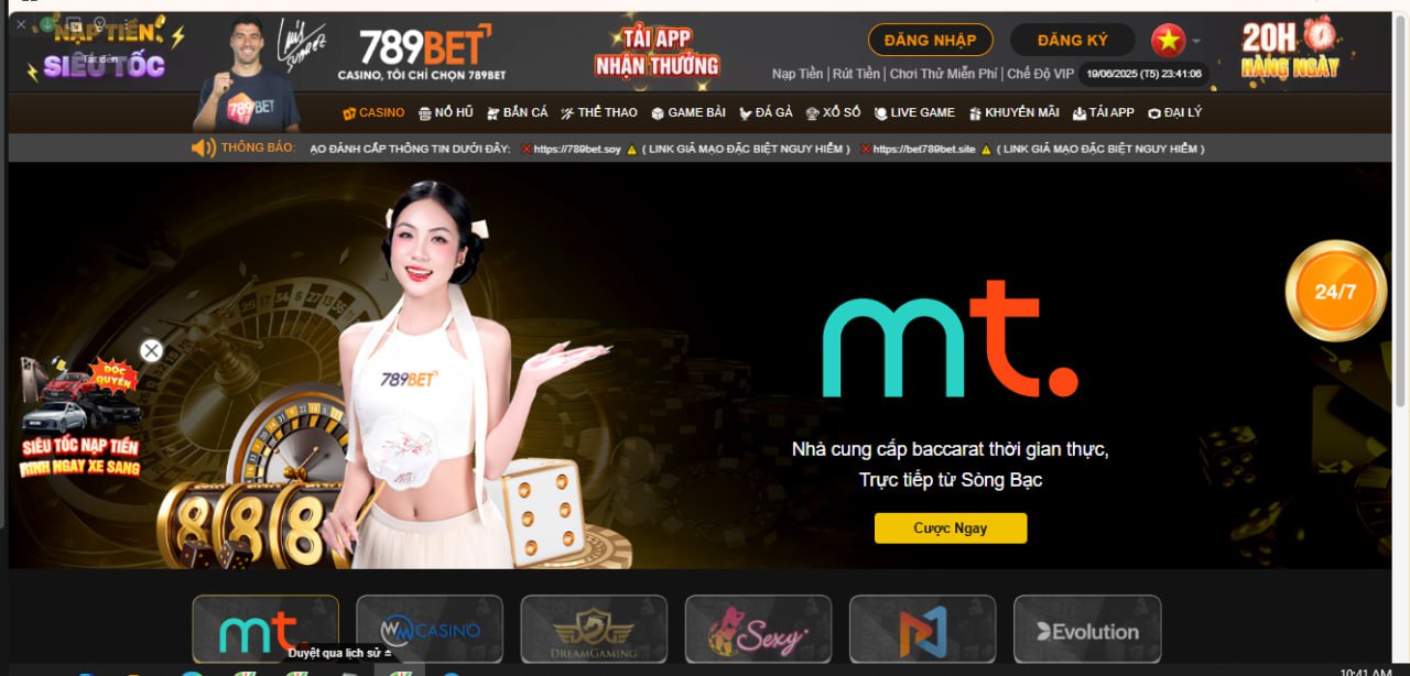 789bet nhà cái chuyên về casino trực tuyến