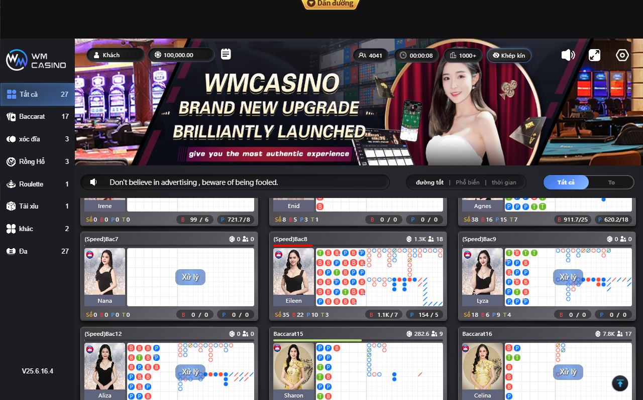 Sảnh trò chơi trực tuyến tại 789bet.