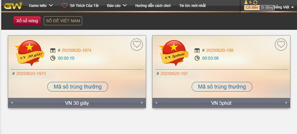 Kết quả xổ số 789bet ngày hôm nay.