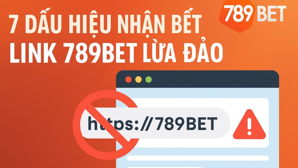 Dấu hiệu nhận biết link 789BET lừa đảo