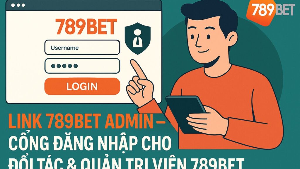 Link 789BET admin - Cổng đăng nhập cho đối tác quản trị viên 789BET